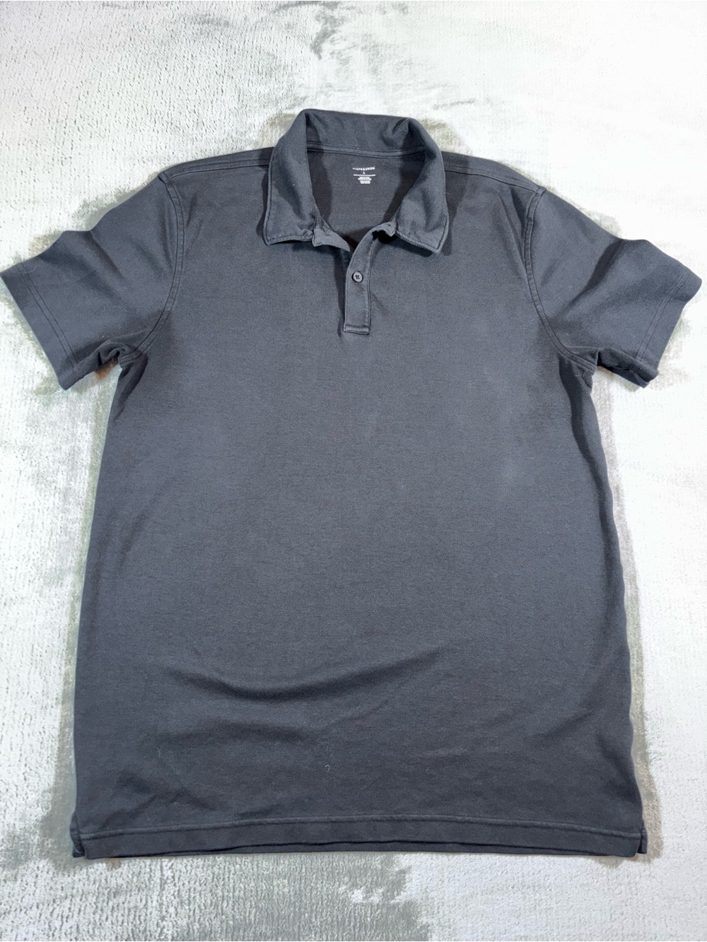 14th & Union Men's Short-Sleeve Polo - Charcoal Gray